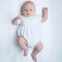 Essentials Bubble - White with Blue Trim - Magnolia BabyBubble