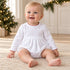 Magnolia Baby_Essentials Long Sleeve Boy Bubble - White with Red_1