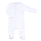 Essentials Pink Trim Footie - Magnolia BabyFootie