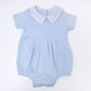 Essentials Solid Collared Bubble - Blue - Magnolia BabyBubble