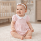 Essentials Solid Collared Ruffle Bubble - Pink - Magnolia BabyBubble