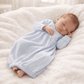 Essentials Solid Gown - Blue - Magnolia BabyGown