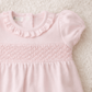 Essentials Solid Smocked Bubble - Pink - Magnolia BabyBubble
