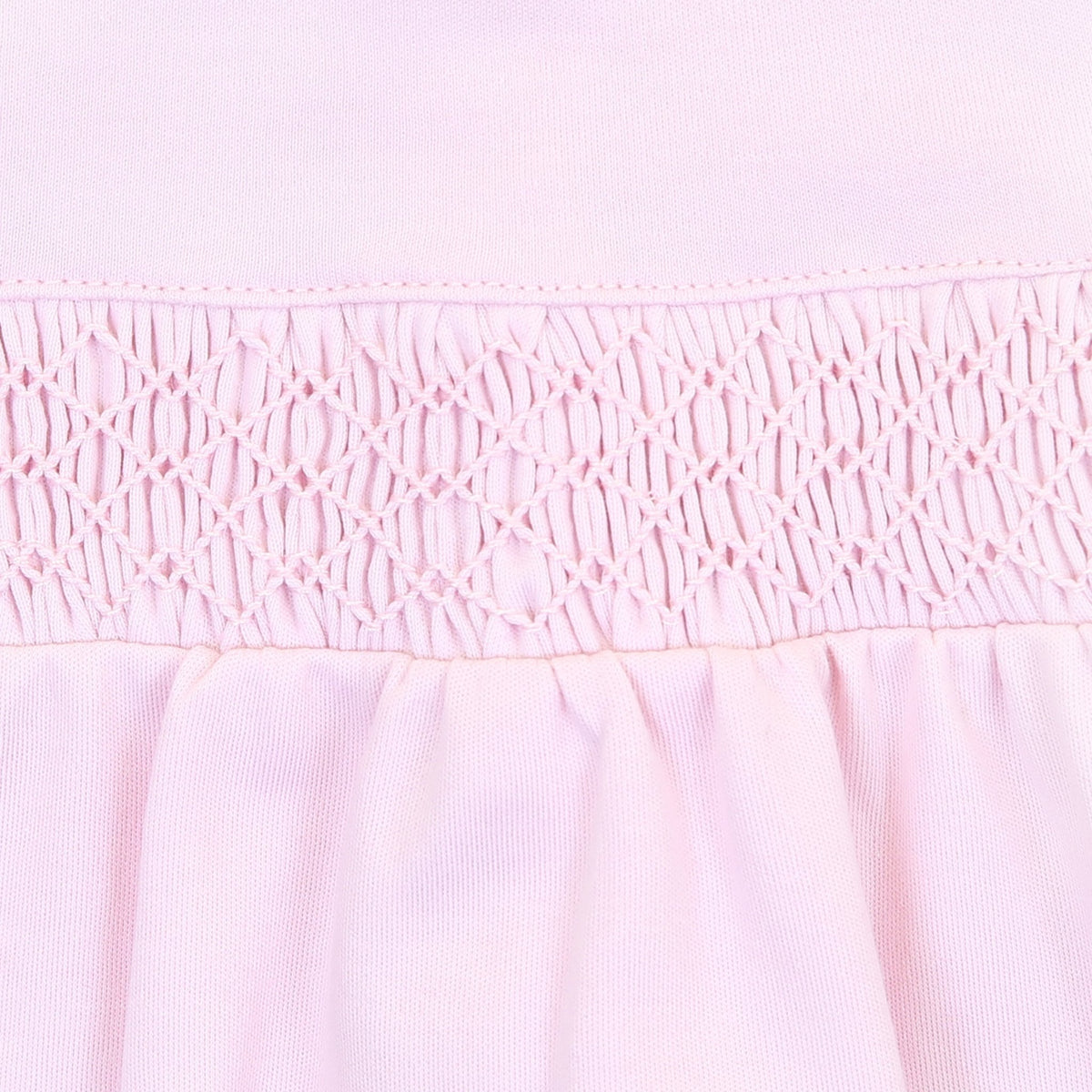 Essentials Solid Smocked Gown - Pink - Magnolia BabyGown