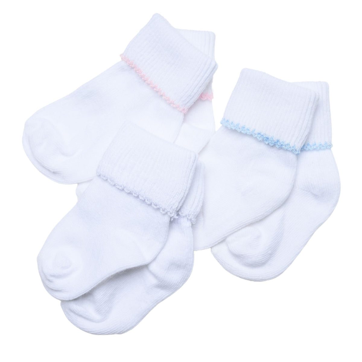Essentials Trim Socks - Pink - Magnolia BabySocks