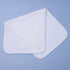 Essentials White Burp Cloth with Blue Trim - Magnolia BabyBurp Cloth
