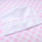 Essentials White Hat with Pink Ruffle - Magnolia BabyHat