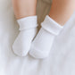 Essentials White Socks - White Trim - Magnolia BabySocks