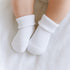 Essentials White Socks - White Trim - Magnolia BabySocks