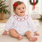 Magnolia Baby_Eve Classics Bishop Long Sleeve Bubble - White Red_1