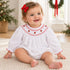 Magnolia Baby_Eve Classics Bishop Long Sleeve Bubble - White Red_1