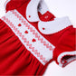 Eve Classics Infant Smocked Short Sleeve Dress - Red - Magnolia BabyDress