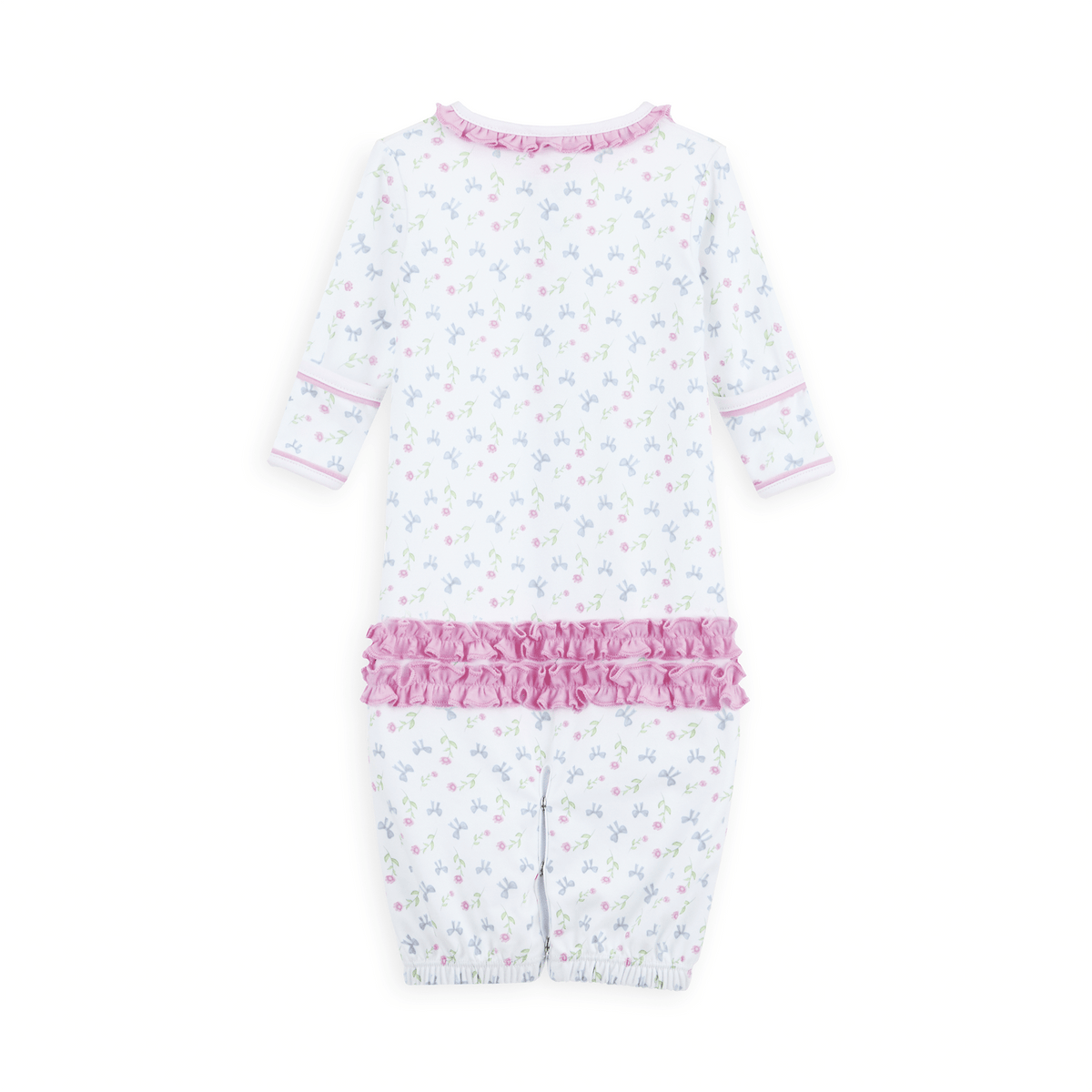 Evelyn's Classics Print Ruffle Converter - Magnolia BabyConverter Gown