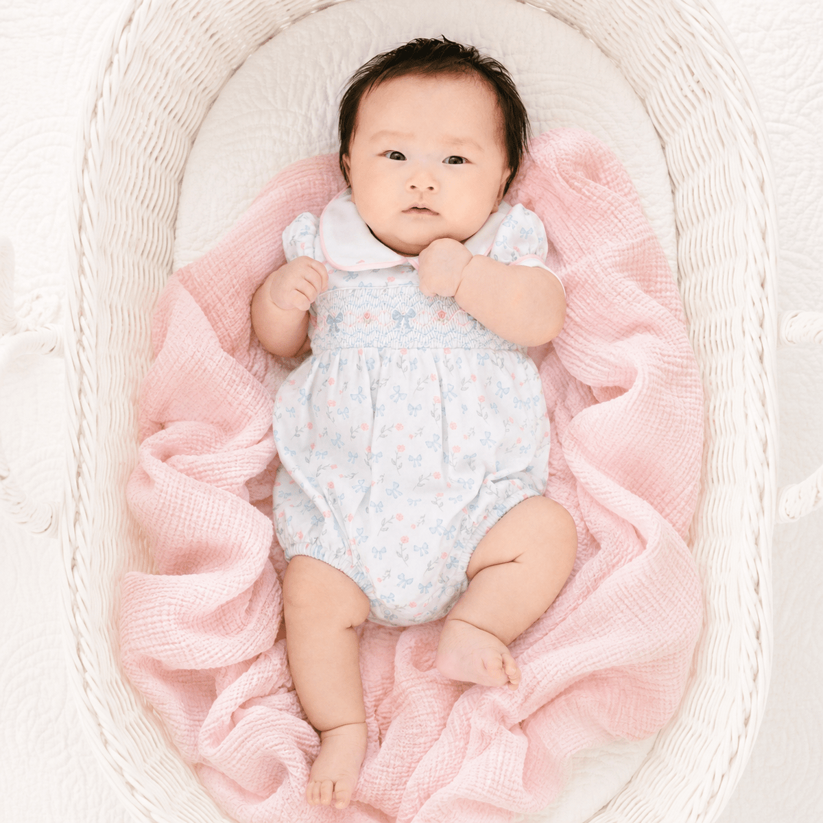 Evelyn's Classics Smocked Bubble - Magnolia BabyBubble