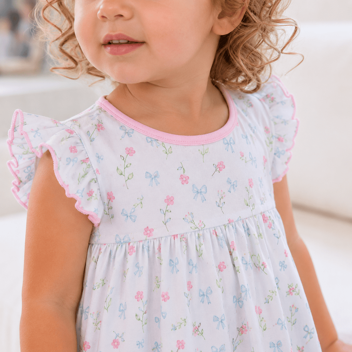 Evelyn's Classics Toddler Print Dress - Magnolia BabyDress