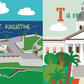 F Is for Florida Board Book - Magnolia BabyBook