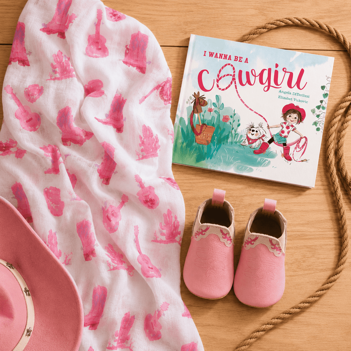 Magnolia Baby_First Cowgirl Boots Gift Set_1