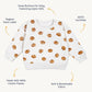 Fleece Sweatshirt - Pumpkin - Magnolia BabyTop