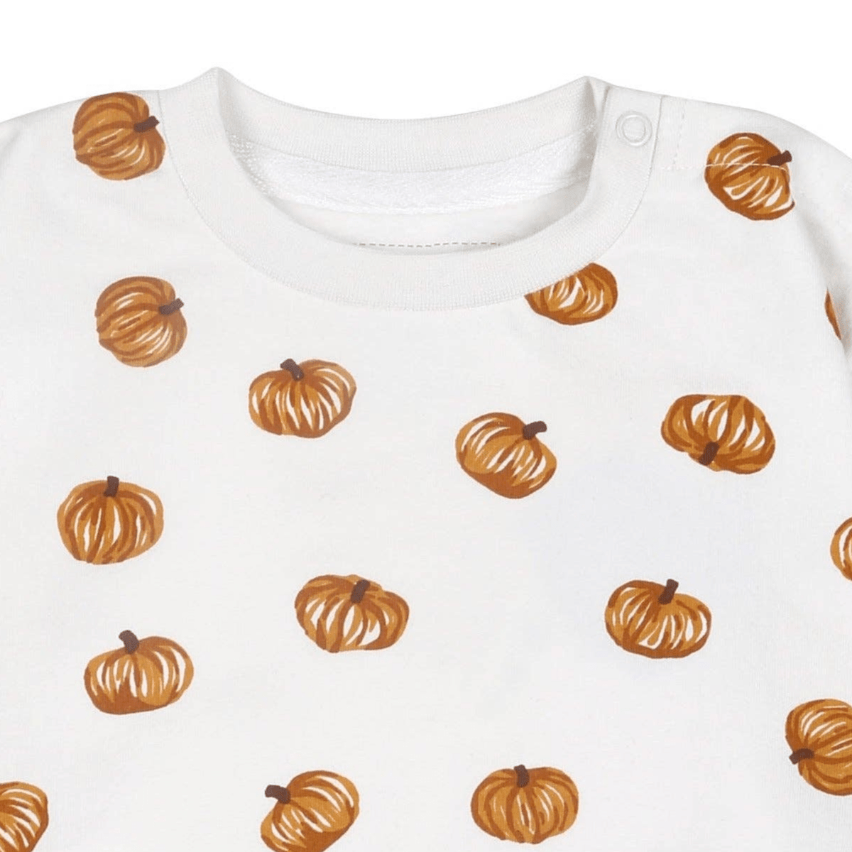 Fleece Sweatshirt - Pumpkin - Magnolia BabyTop