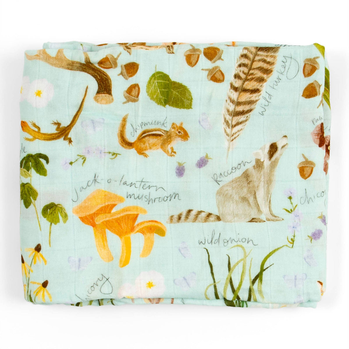 1canoe2 | One Canoe Two Paper Co._Flora & Fauna Baby Swaddle_10