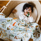 1canoe2 | One Canoe Two Paper Co._Flora & Fauna Baby Swaddle_7