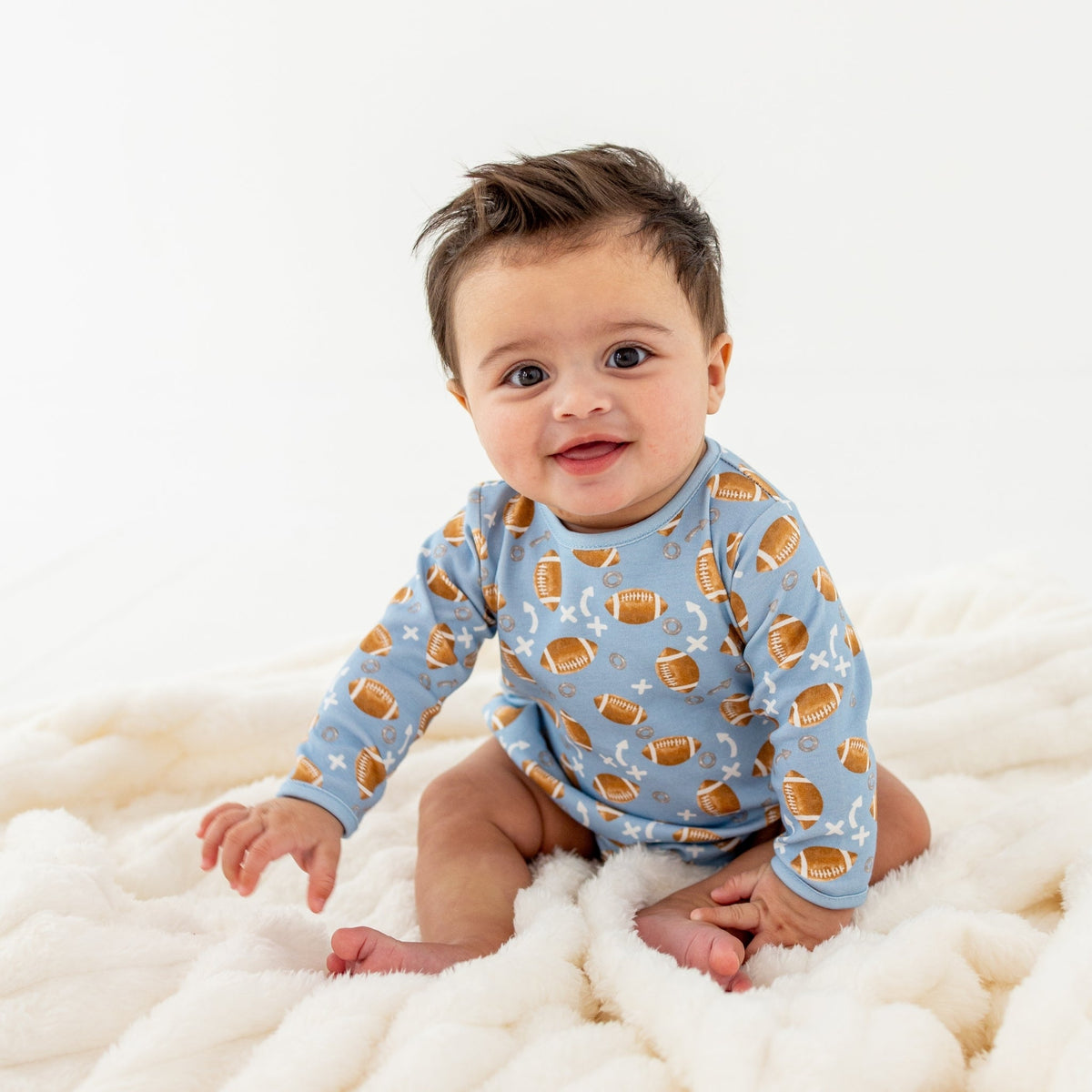 Luna and Arlo_Football Days Long Sleeve Bubble - Sky_1