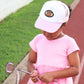 Football Patch Trucker Hat for Girls - Magnolia BabyHat