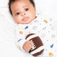 Football Rattle - Magnolia BabyRattle