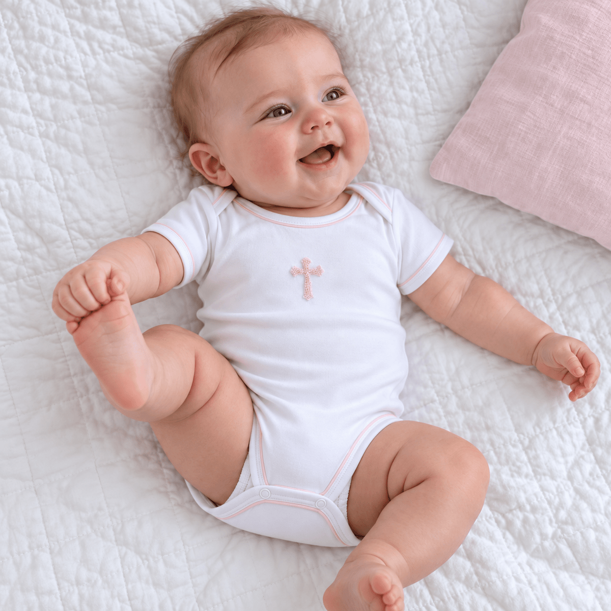 Magnolia Baby_Forever Blessed Girl Bodysuit_1