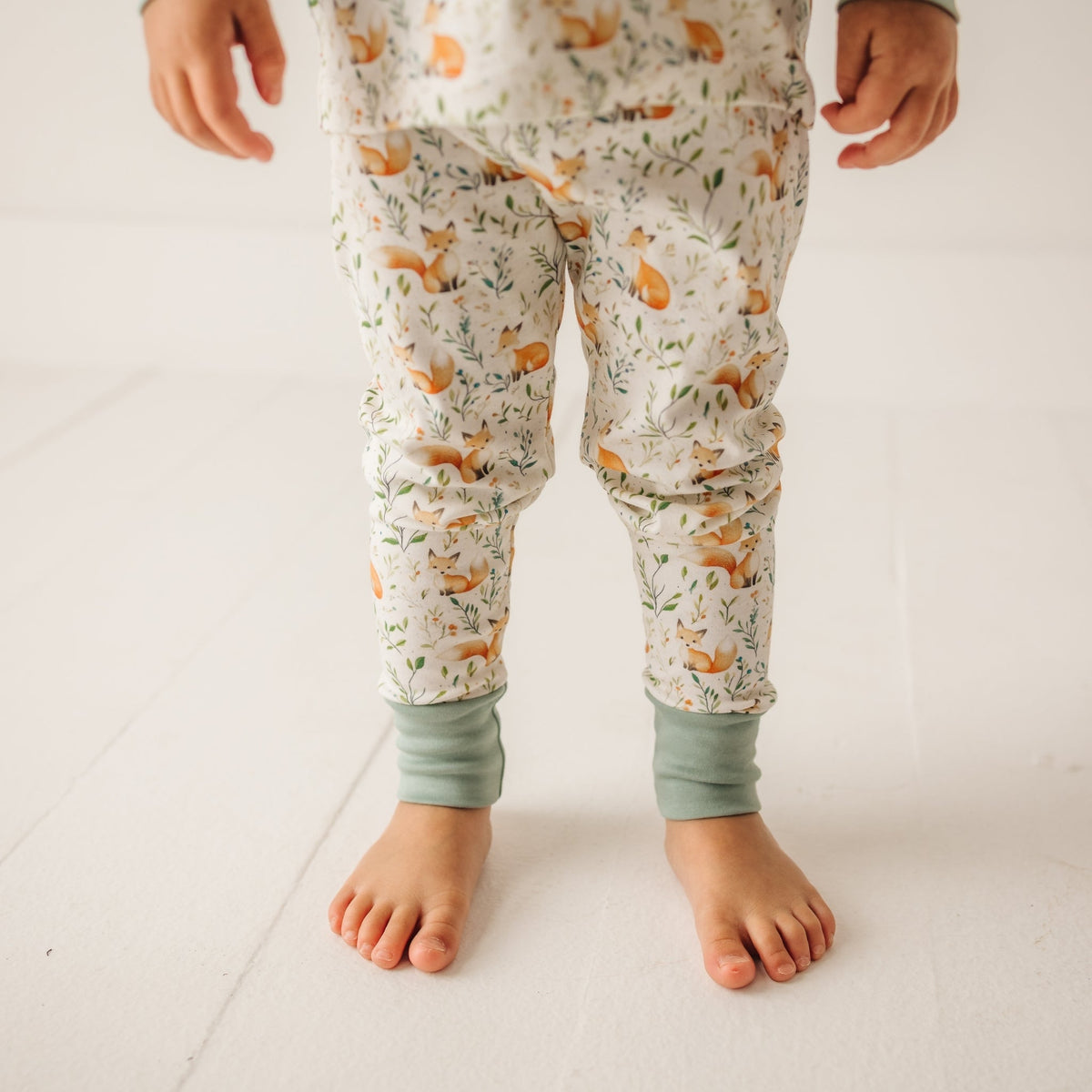Luna and Arlo_Fox Tales Long Pajamas_3
