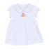 Frosted Wonderland Collared Short Sleeve Dress - Pink - Magnolia BabyDress