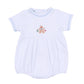 Frosted Wonderland Embroidered Short Sleeve Bubble - Light Blue - Magnolia BabyBubble