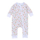 Frosted Wonderland Print Zip Playsuit - Light Blue - Magnolia BabyPlaysuit