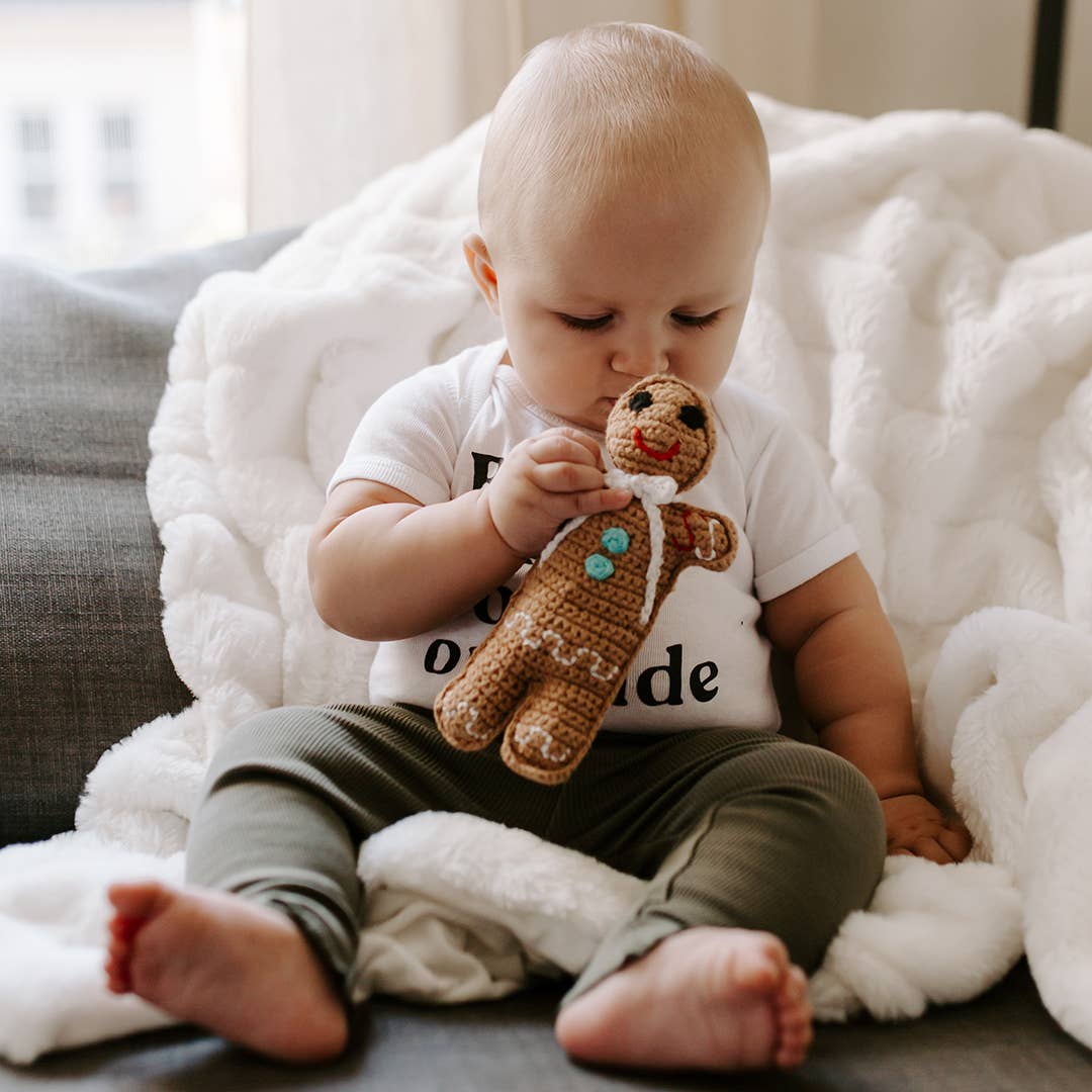 Gingerbread Man Toy - Magnolia BabySoft Toy