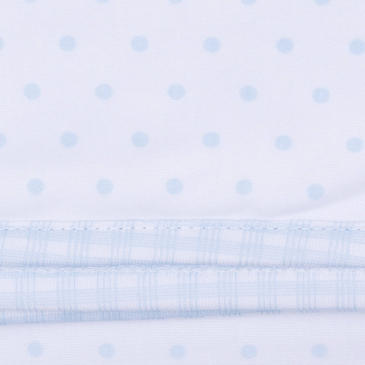 Gingham Dots Bodysuit in Light Blue - Magnolia BabyBodysuit