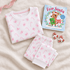 Magnolia Baby_Girl Christmas Pajamas Gift Set - Sweet Peppermint_1