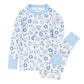 Magnolia Baby_Girl Hanukkah Pajamas + Poppyland Headband Gift Set - Dreidel Dreams_3