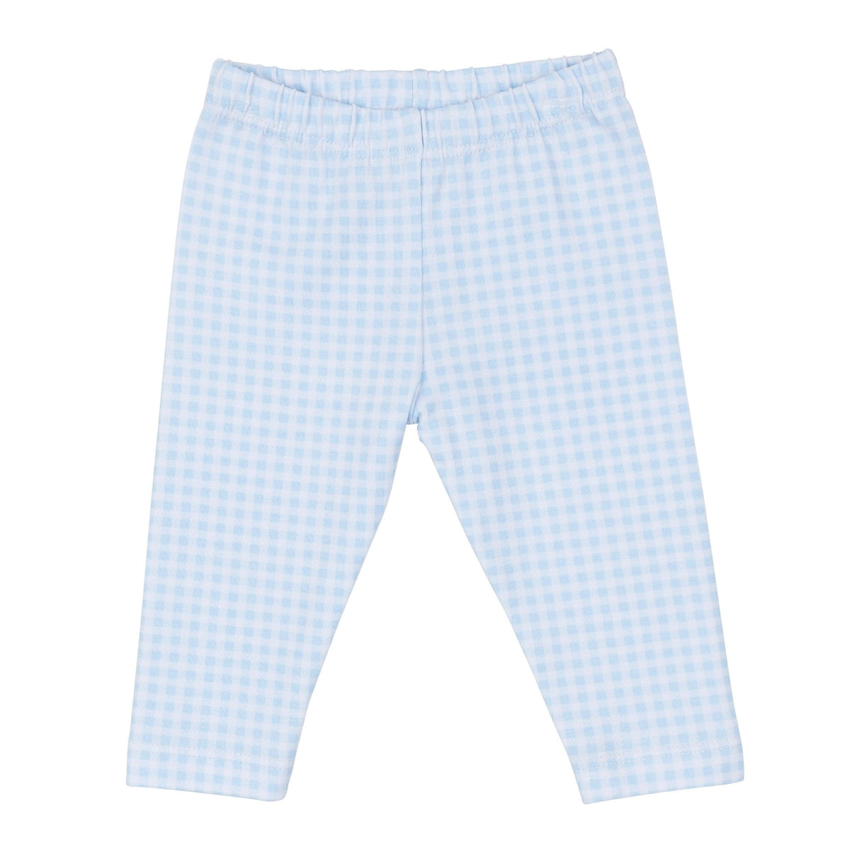 Magnolia Baby_Girl Playwear Set - Bowtique Pumpkin Sweater + Blue Gingham Leggings_4