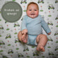Golf A Round Baby Muslin Swaddle Blanket - Magnolia BabySwaddle Blanket
