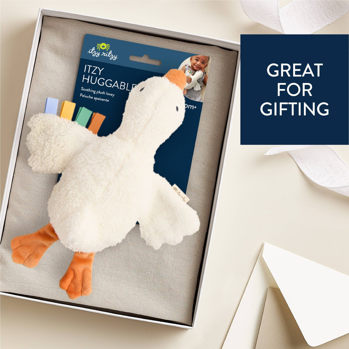Gracie the Goose Itzy Huggable™ - Magnolia BabySoft Toy