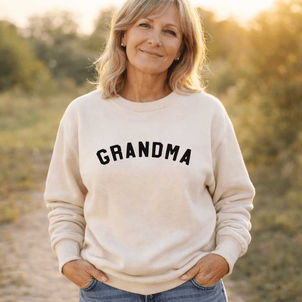Grandma Sweatshirt - Block Letters - Magnolia BabySweatshirt