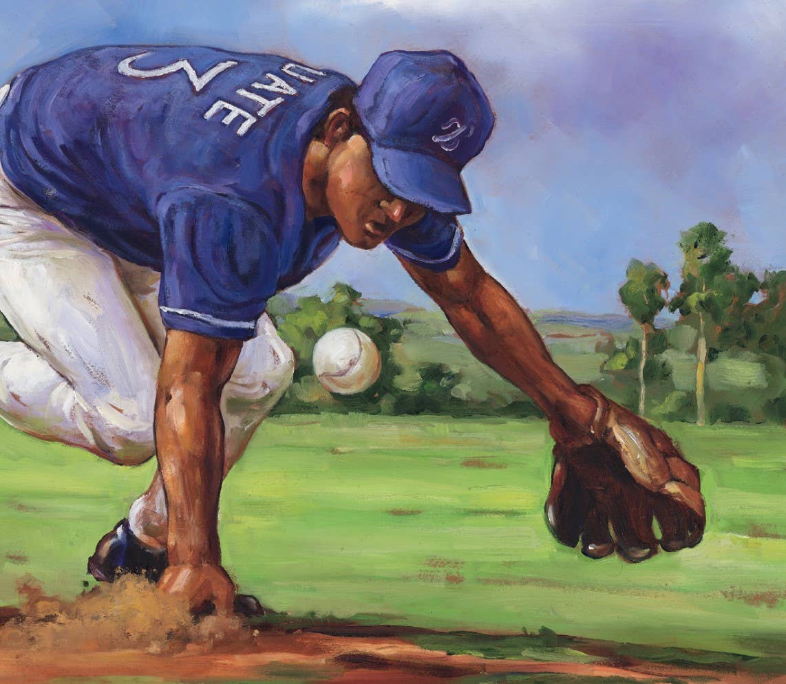 H is for Home Run: A Baseball Alphabet Picture Book - Magnolia BabyBook