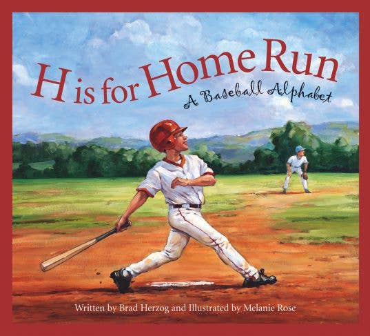 H is for Home Run: A Baseball Alphabet Picture Book - Magnolia BabyBook