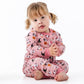 Halloween Hounds Long Pajamas - Dusty Rose - Magnolia BabyLong Pajamas