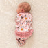 Halloween Hounds Ruffle Zip Footie - Dusty Rose - Magnolia BabyFootie