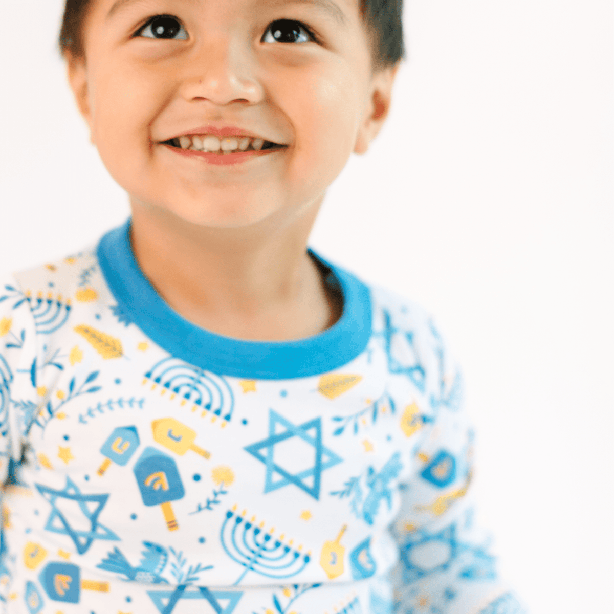 Hanukkah Nights Long Pajamas - Magnolia BabyLong Pajamas