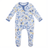 Hanukkah Nights Zip Footie - Magnolia BabyFootie