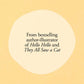 Hello Hello Opposites - Magnolia BabyBook