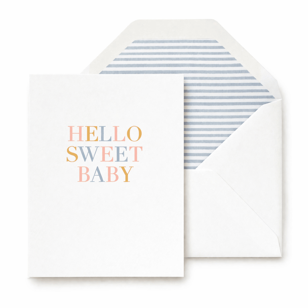 Hello Sweet Baby - Magnolia BabyStationery