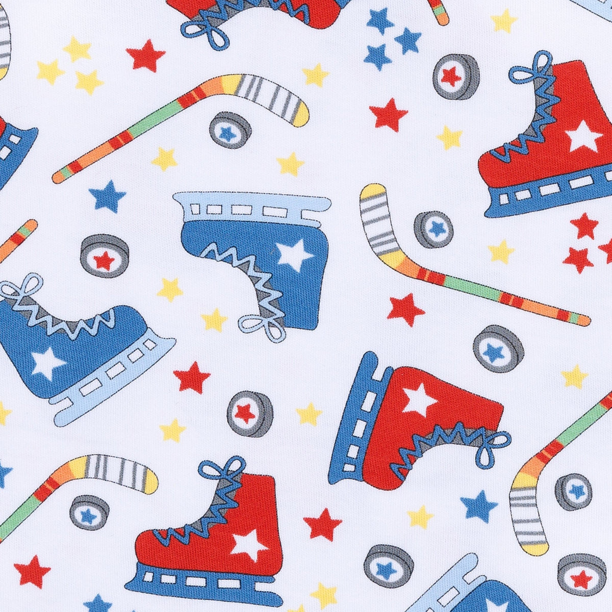 Hockey Star Zip Playsuit - Magnolia BabyPlaysuit